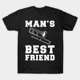 trombone Man's best friend tee tshirt T-Shirt